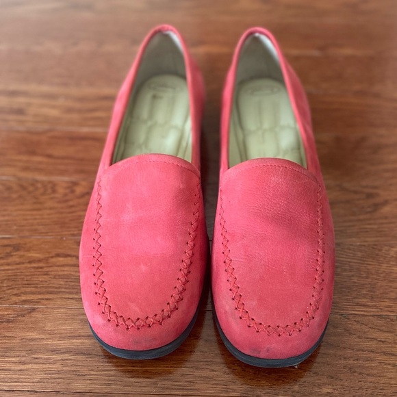 Rockport Red Leather Loafers - Picture 2 of 9